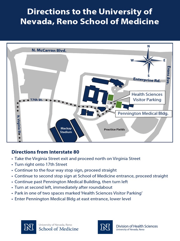 UNR Med Directions General PDF