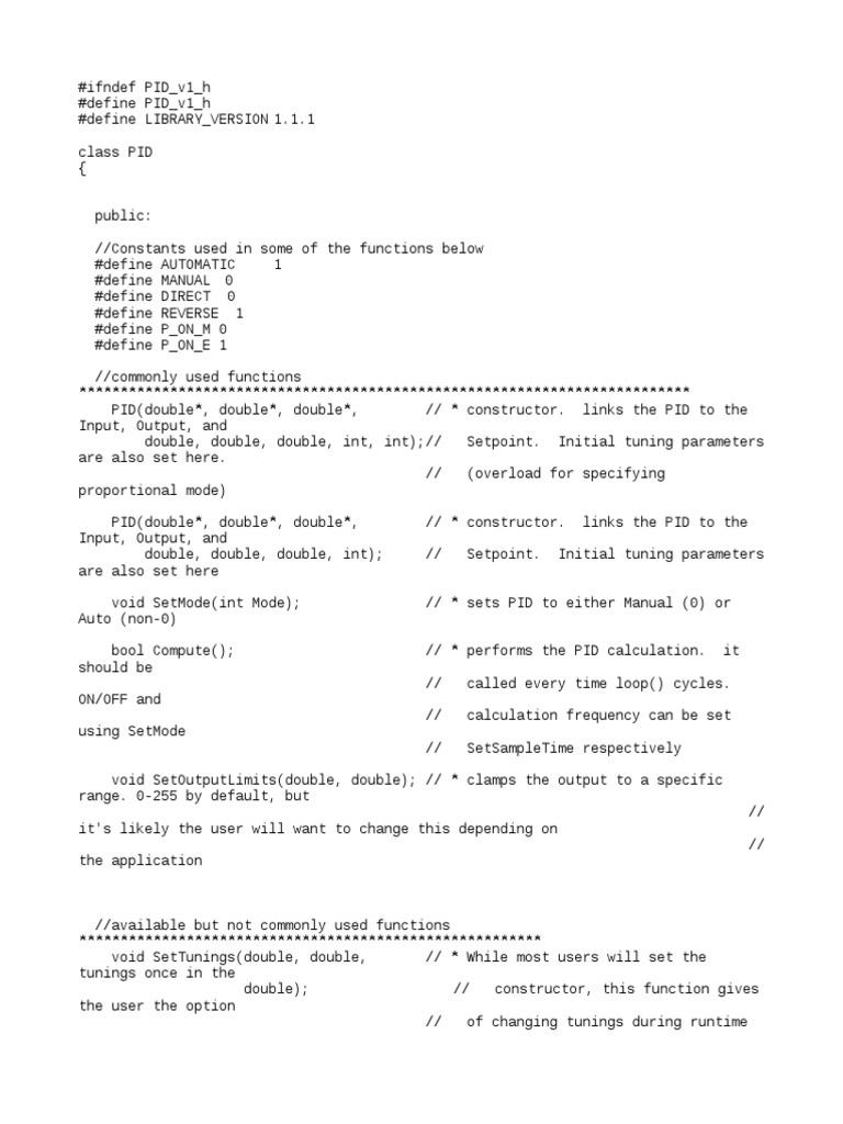 piaidi | Parameter (Computer Programming) | Control Theory