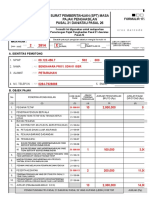 SPT Masa PPH Pasal 21