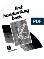 My First Handwriting Book