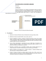 Filtración a presión constante y volumen variable: ecuaciones y procedimiento