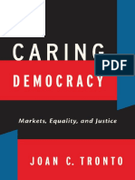 Joan C. Tronto Caring Democracy Markets, Equality, and Justice