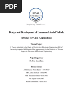 Design and Development of Unmanned Aerial Vehicle (Drone) for Civil Applications