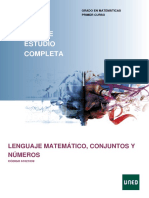 2019 - Guía - Lenguaje Matemático, Conjuntos y Números PDF