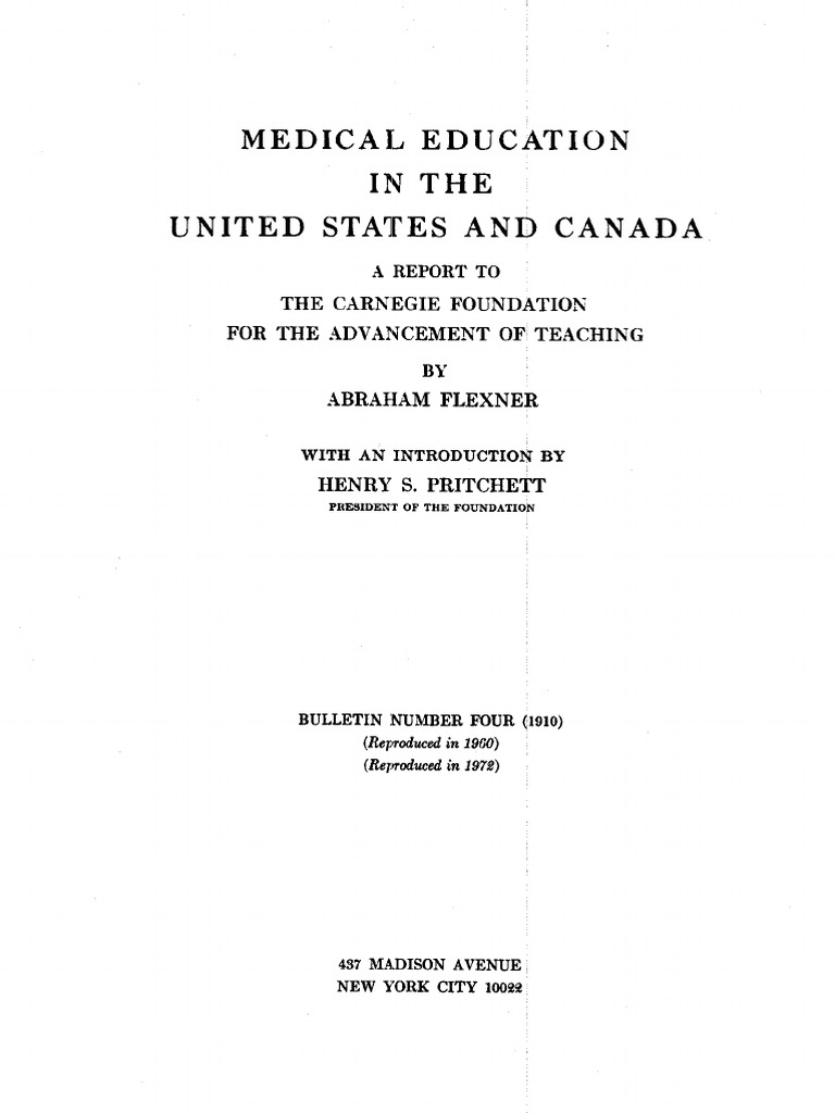 Flexner Report PDF | PDF