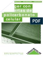 Colocacion de Techos de Policarbonato PDF