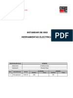 Estandar de Seguridad Herramientas Electricas Rev. 0