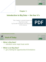 Introduction To Big Data - The Four V's