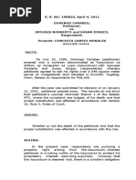 G. R. NO. 190823, April 4, 2011 Domingo Carabeo, Petitioner. vs. Spouses Norberto and Susan Dingco, Respondent. Ponente: Conchita Carpio Morales