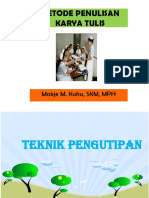 PPT Tekhnik Pengutipan Maisje 2018 1