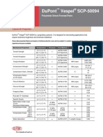 Dupont Vespel Scp-50094: Polyimide Direct-Formed Parts