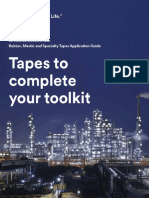 Tapes To Complete Your Toolkit: Rubber, Mastic and Specialty Tapes Application Guide