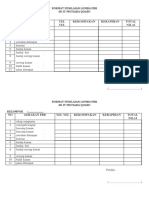 Format Penilaian Lomba PBB