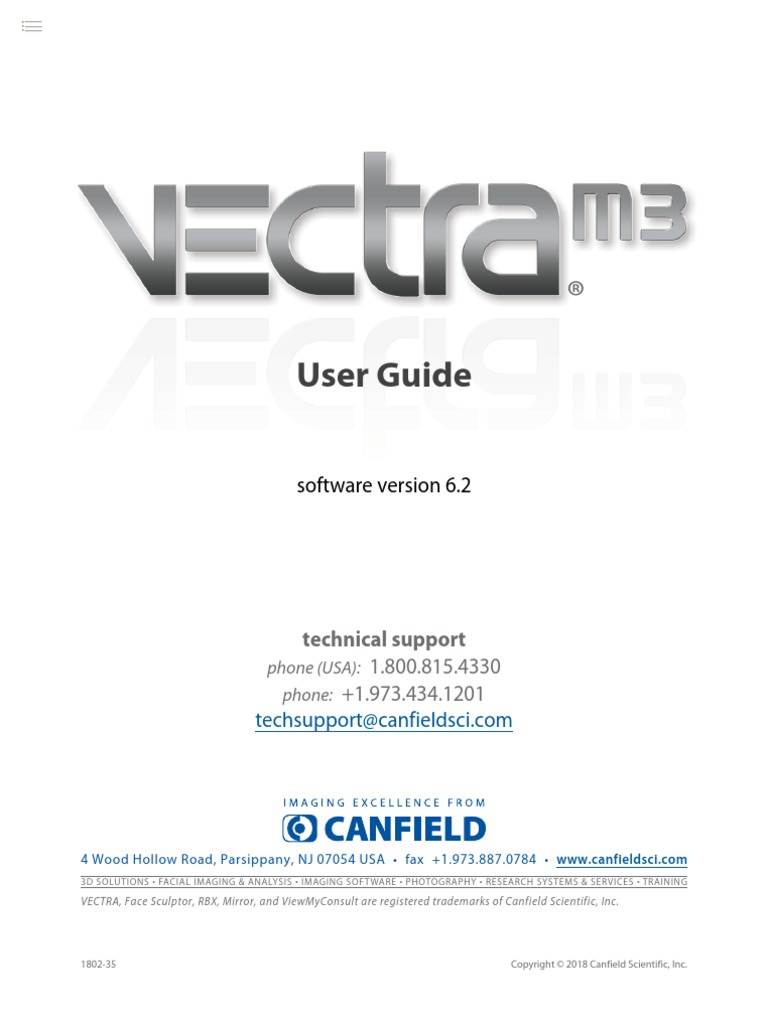 Vectra m3 User Guide | PDF | Electromagnetic Interference | License