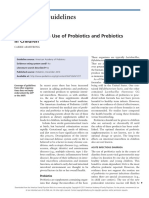 AAP Reports On Use of Probiotics and Prebiotics