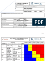 Duqm Refinery Project EPC Package One: JSA For Confined Space Rev.0