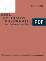 STP 599-1976 (Soil Specimen Preparations Laboratory)