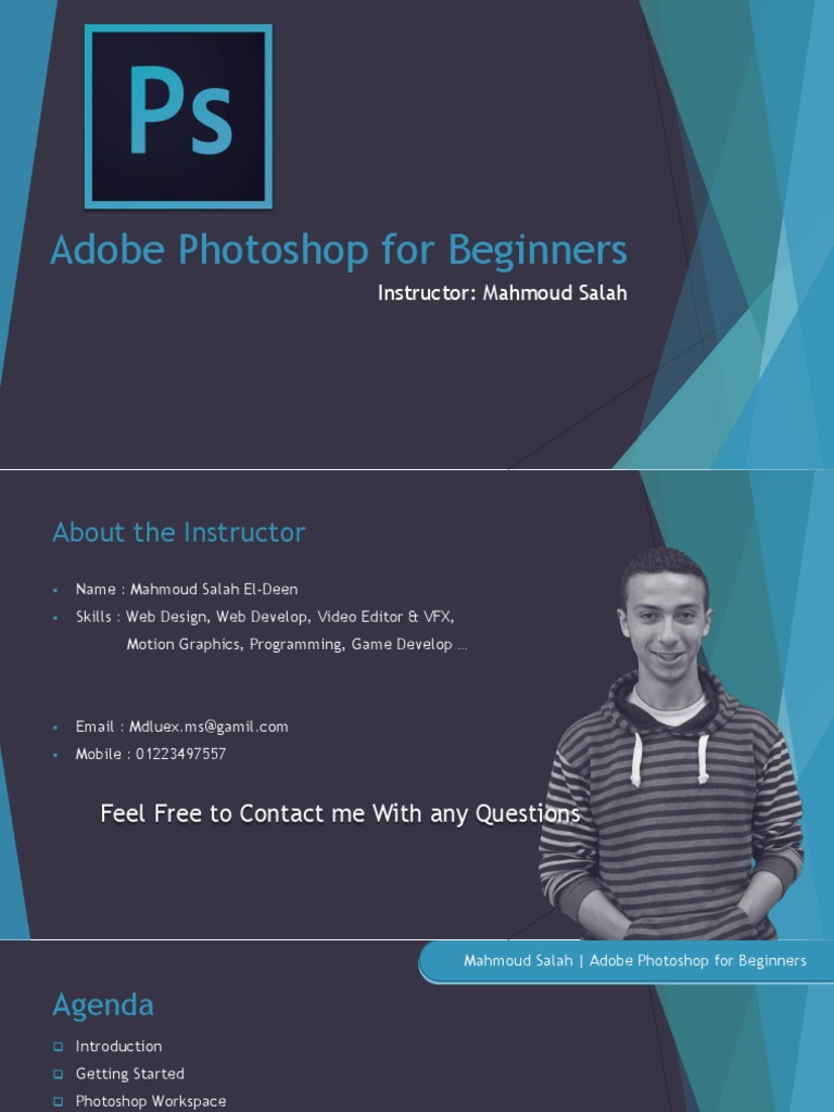 Beginner's Guide to Adobe Photoshop | PDF | Art