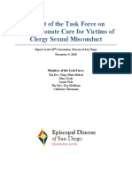 Report of Compassionate Care Task Force - Diocese of San Diego - 2018-09-30