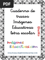 Cuaderno de Trazos Imágenes Educativas Letra Escolar PDF