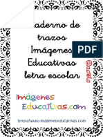 Cuaderno de Trazos Imágenes Educativas Letra Escolar PDF