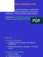 Klasifikasi Gangguan Jiwa 1