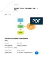 RPP Teks Persuasi Kelas Viii Semester 1 Zuhri Indonesia PDF