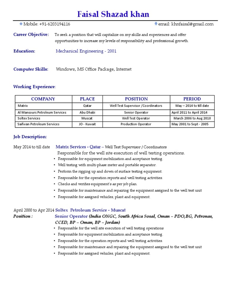 Well Test Supervisour | PDF | Pump | Energy Technology