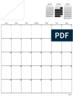 Calendar - Month - 01:02:2019 To 28:02:2019 PDF