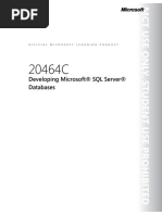 20464C ENU TrainerHandbook PDF