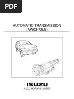 AW03-72LE Transmission Service Manual | PDF | Automatic
