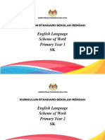 Kurikulum Standard Sekolah Rendah Scheme of Work