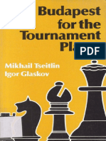 Tseitlin, Glaskov_The Budapest for the Tournament Player(1992)