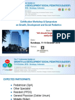 Surabaya Pediatric Workshop & Symposium on Growth, Development & Social Issues