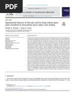 Experimental Behavior of Full-Scale Exterior Beam-Column Space Joints Retrofitted by Ferrocement Layers Under Cyclic Loading