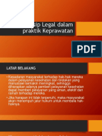 Prinsip Legal Dalam Praktik Keprawatan