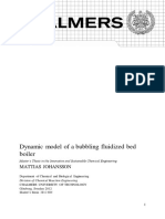 Dynamic Model Os A Bubbling Fluidized Bed - Mattias Johansson PDF