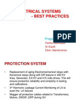 Electrical Systems - Best Practices: Prepared by