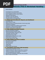 Syllabus of Advanced Excel, Dash Board and Vba2