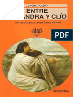 Concha, Roldan. - Entre Casandra y Clio. Una historia de la filosofia de la hist.pdf