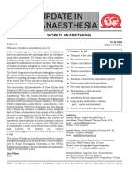 Update in Anaesthesia