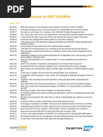 OpenSAP s4h11 Week 1 Transcript