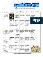 enero 2019 desayuno