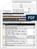 FEM Design Verification Checklist For CSI - ETABS 2016 (Summary)