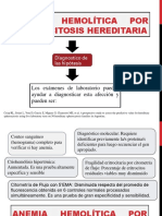 Anemia Hemolítica Por Esferocitosis Hereditaria