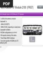 Flexi 3-Sector RF Module 2100 (FRGT) Sector RF Module 2100 (FRGT)