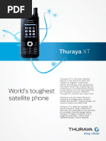 World's Toughest Satellite Phone: Thuraya XT