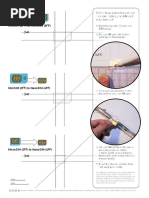 SIM Card Cutting Template Guide | PDF | Home & Garden | Technology ...