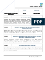 Lev Control Geodesico 