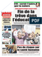 Journal Le Soir Dalgerie 03.01.2019